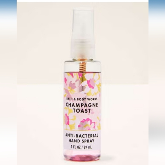Bath & Body Works Other - Bath & Body Works Champagne Toast Hand Spray - Pink and Yellow Floral